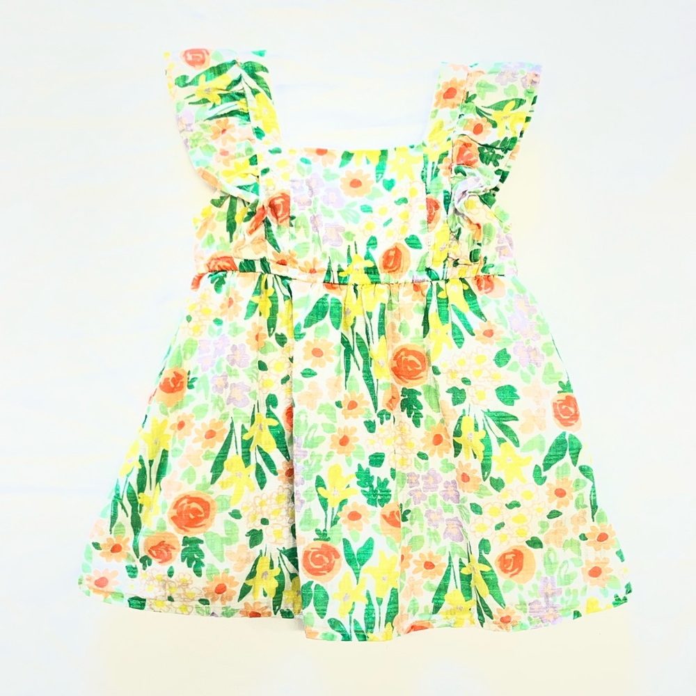 Cat & Jack Multicolor Floral Dress‎